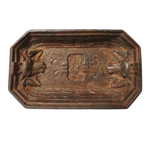 Antica ciotola in bronzo - antica,