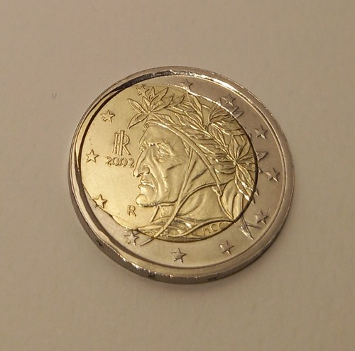 Errore conio moneta rara 2 - errore, di