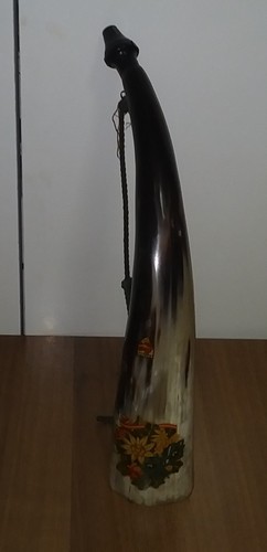 Corno bue tromba vintage - corno,