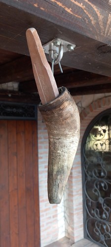 Antico porta cote corno - porta,