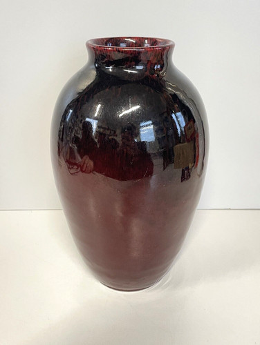 Vaso ceramica smaltata sangue - vaso,