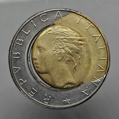 500 lire occhio - lire, 1988