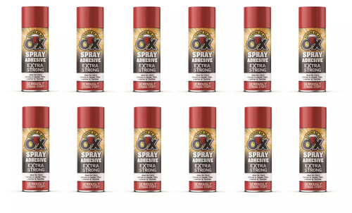 12x 500ml colla adesiva - 500ml, spray